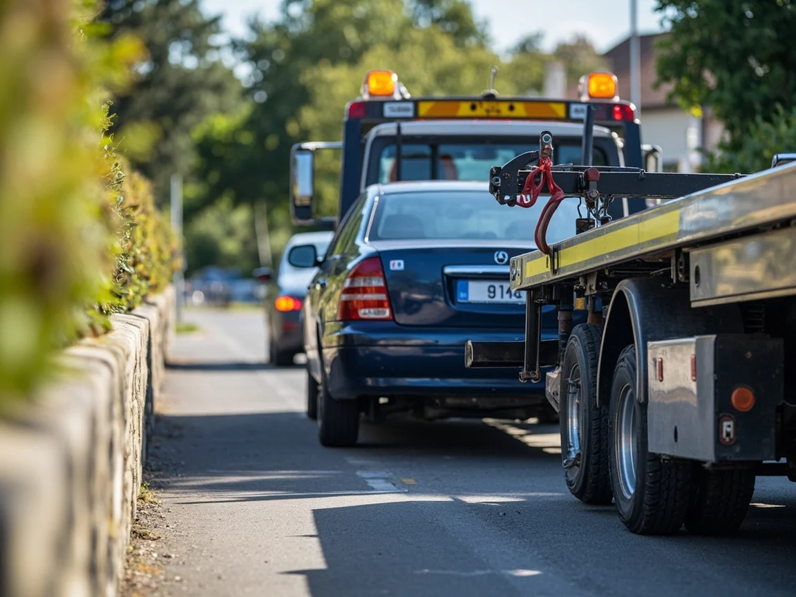 Remorquage Voiture &middot; image &agrave; la une