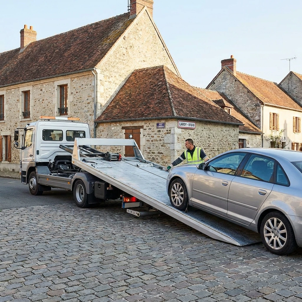 Remorquage Voiture &middot; image &agrave; la une