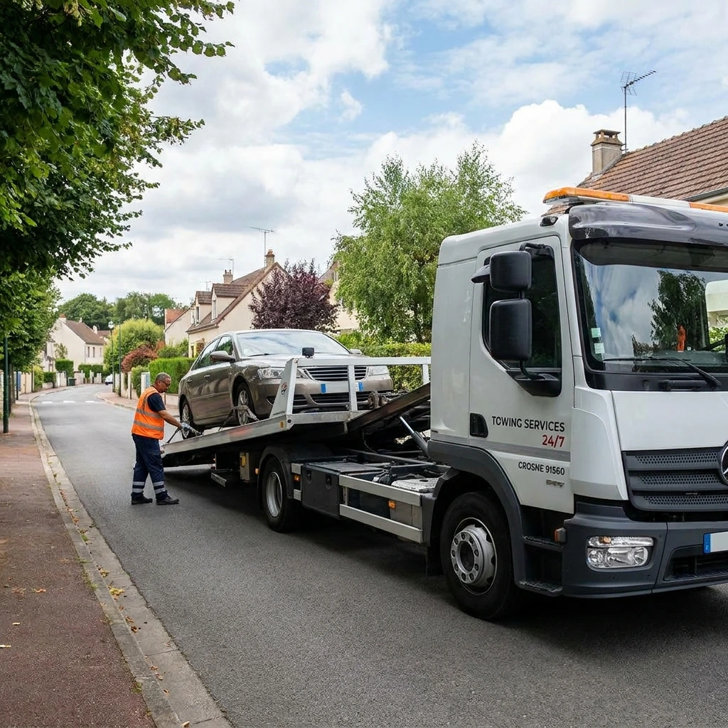 Remorquage Voiture &middot; image &agrave; la une