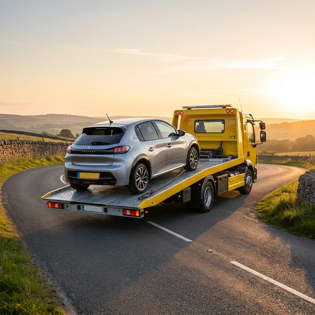 Remorquage Voiture &middot; image &agrave; la une