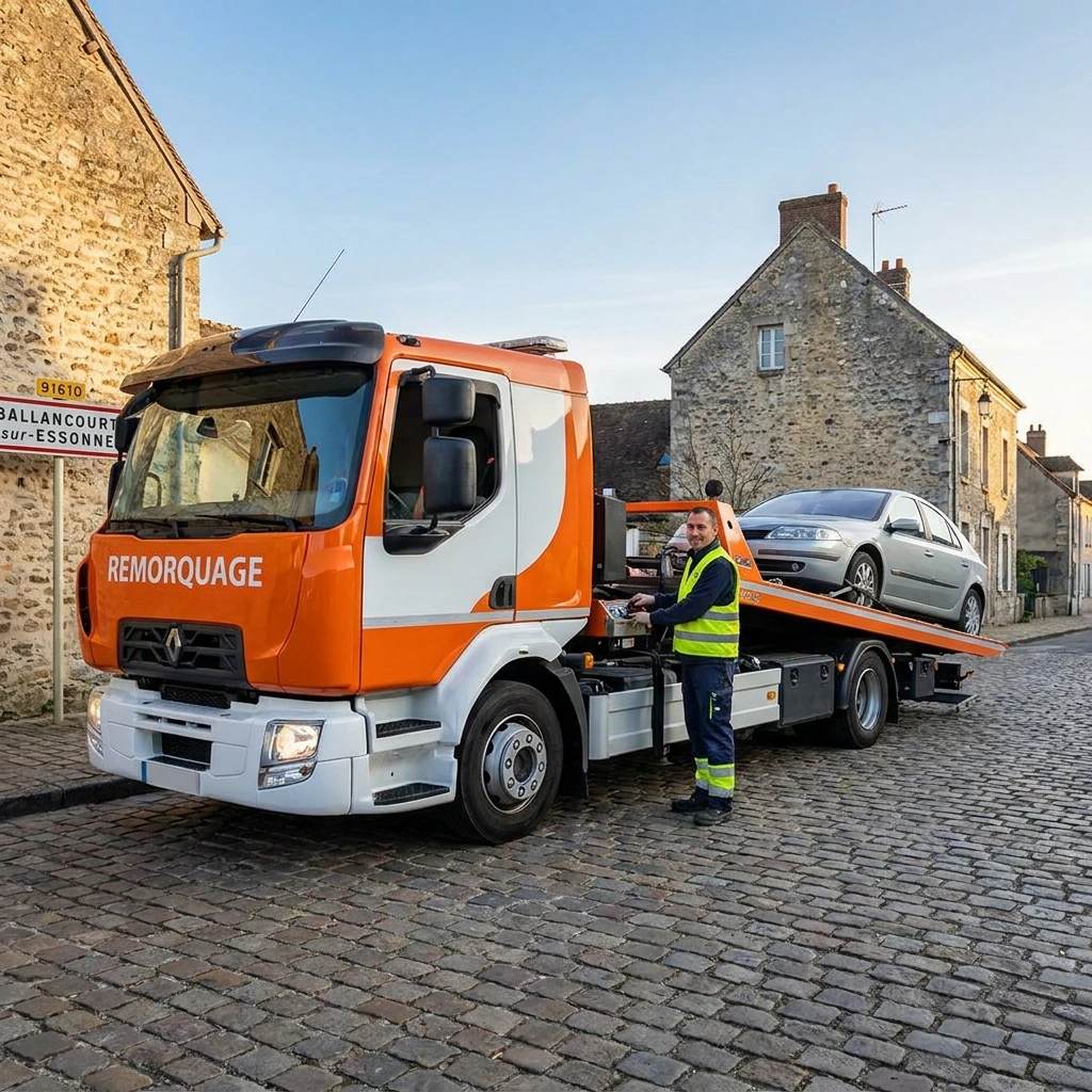 Remorquage Voiture &middot; image &agrave; la une