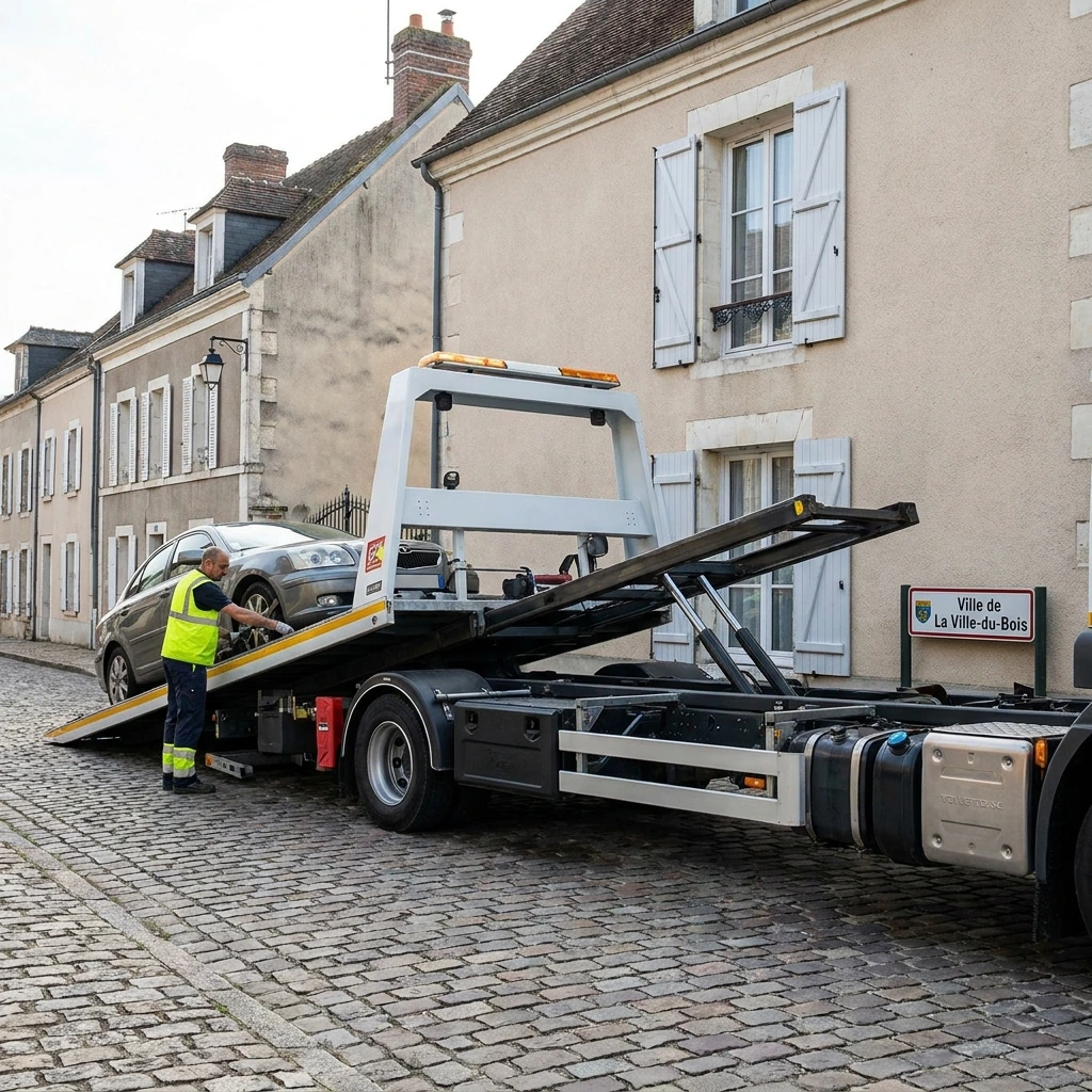 Remorquage Voiture &middot; image &agrave; la une