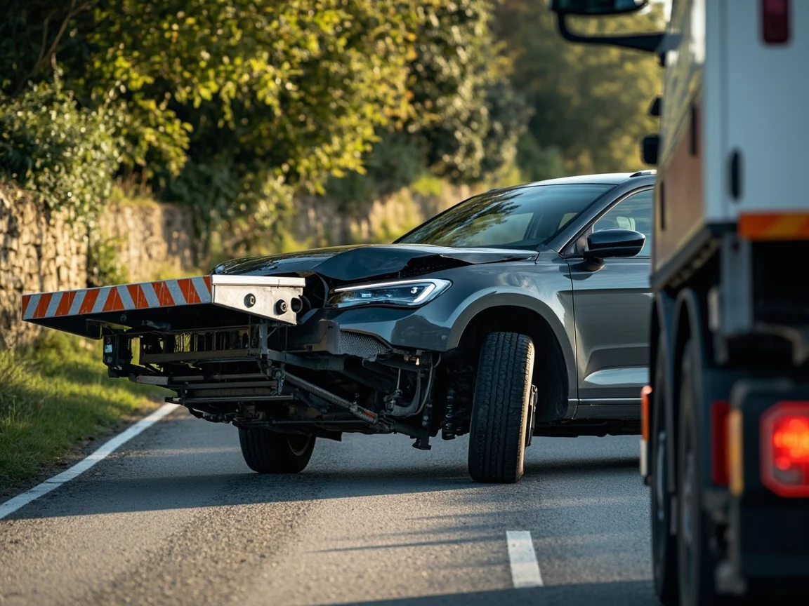 Remorquage Voiture &middot; image &agrave; la une