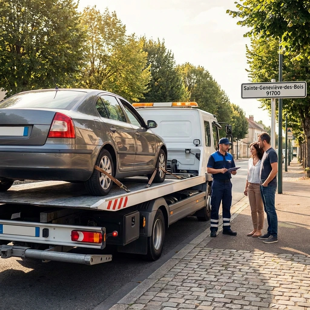 Remorquage Voiture &middot; image &agrave; la une