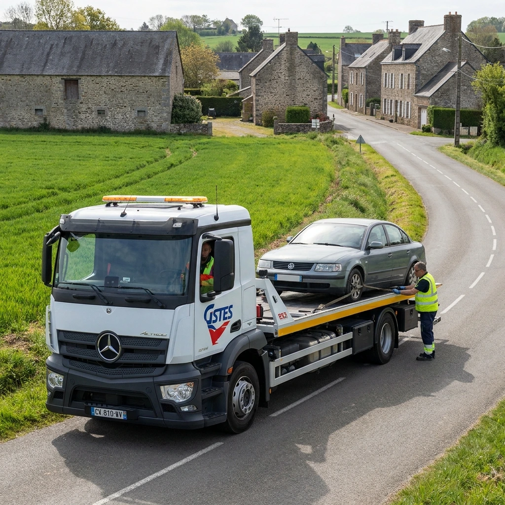 Remorquage Voiture &middot; image &agrave; la une