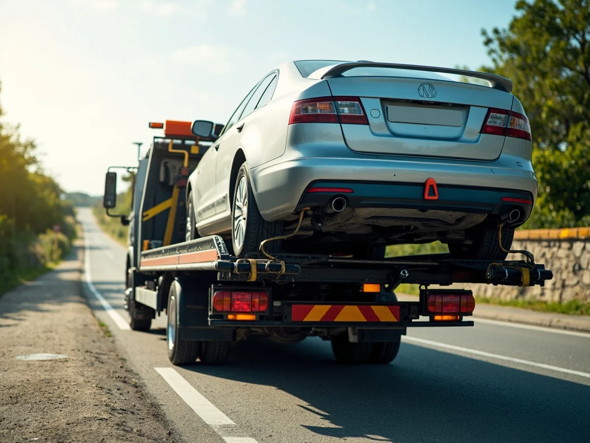Remorquage Voiture &middot; image &agrave; la une