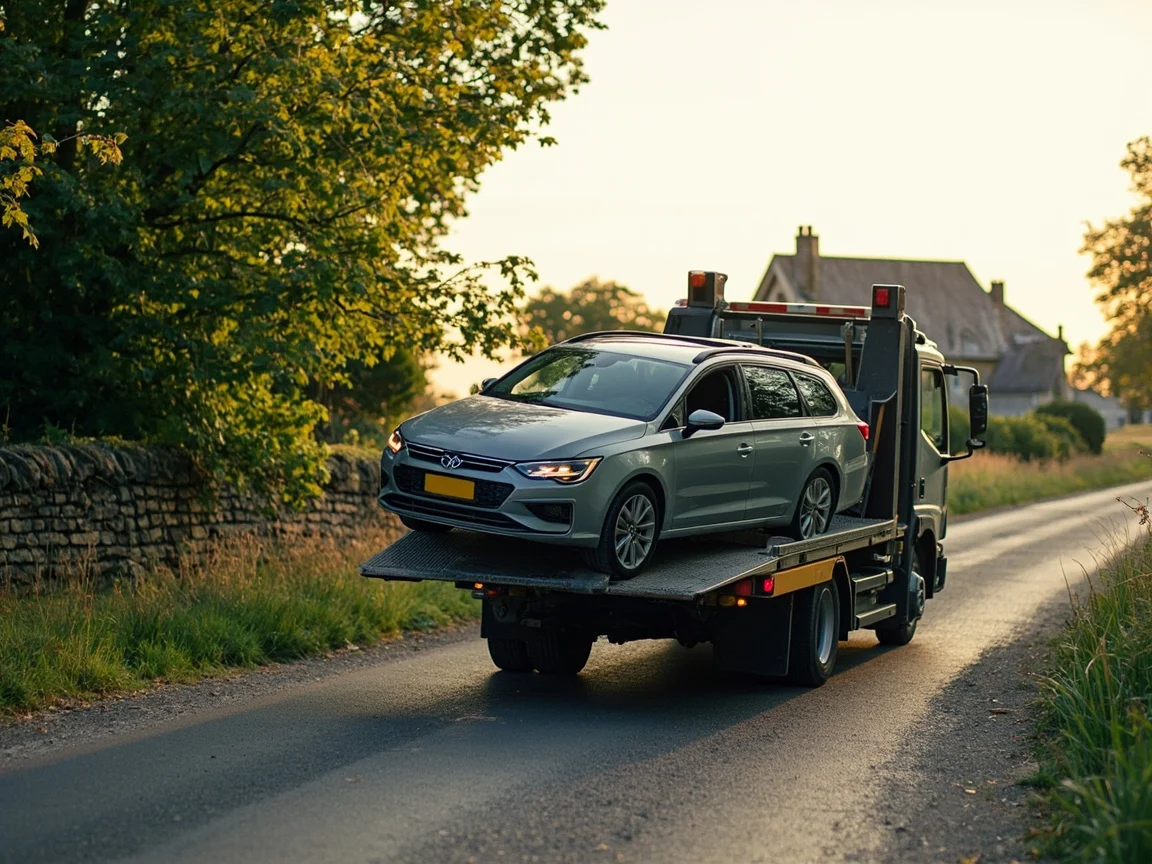 Remorquage Voiture &middot; image &agrave; la une