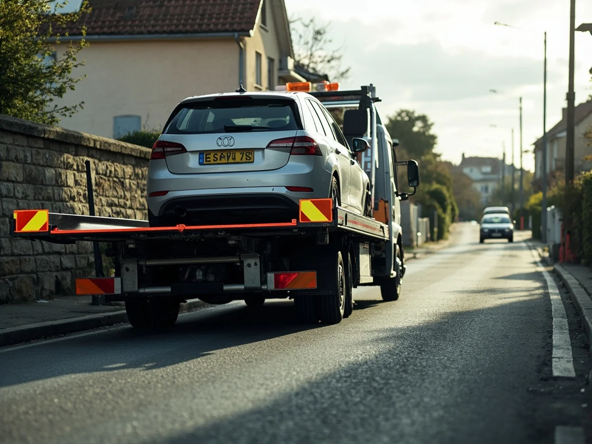 Remorquage Voiture &middot; image &agrave; la une
