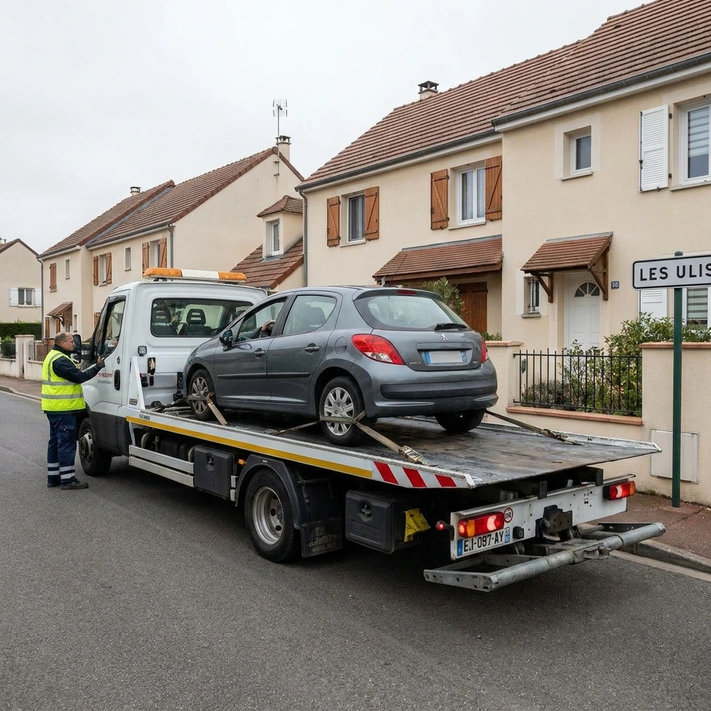 Remorquage Voiture &middot; image &agrave; la une