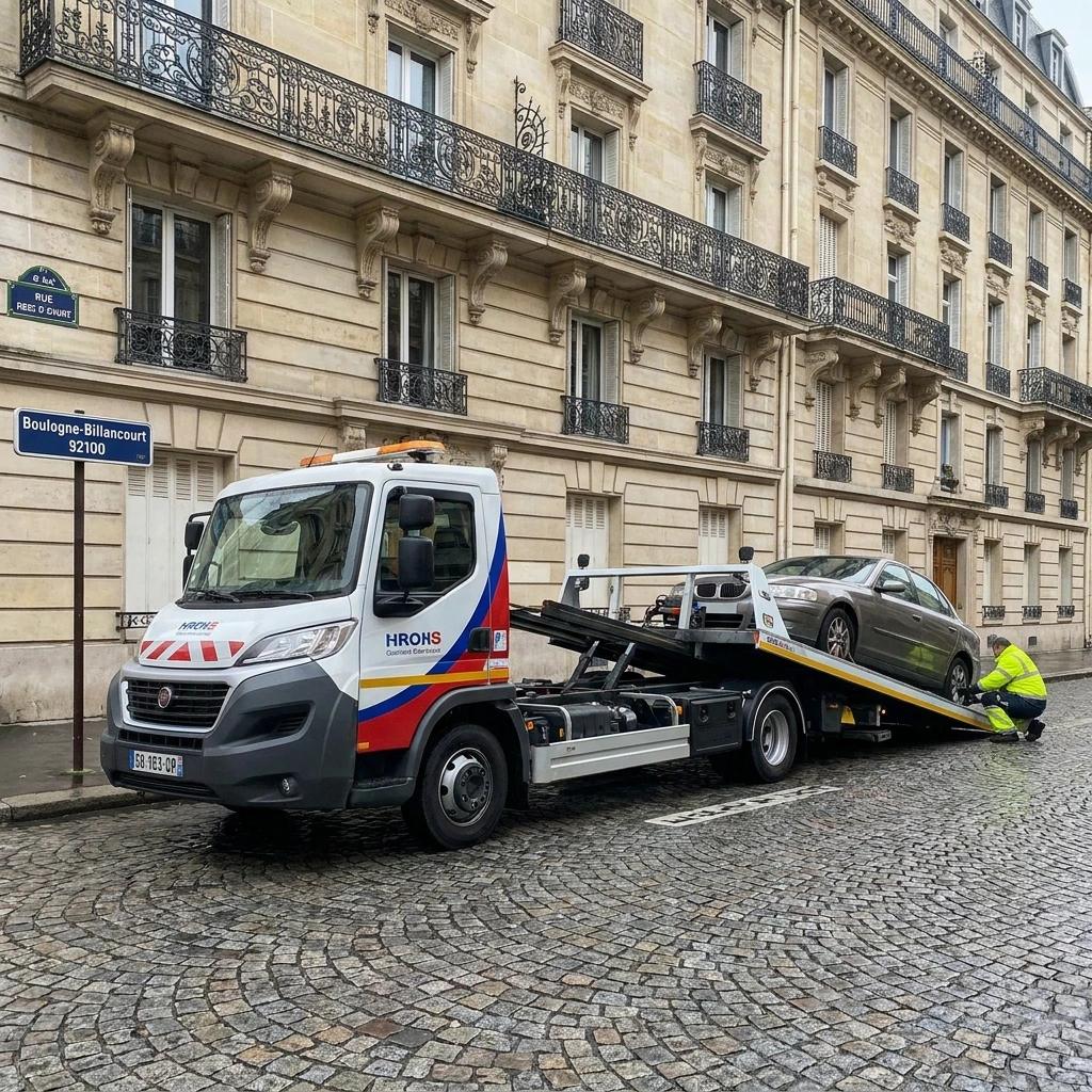 Remorquage Voiture &middot; image &agrave; la une