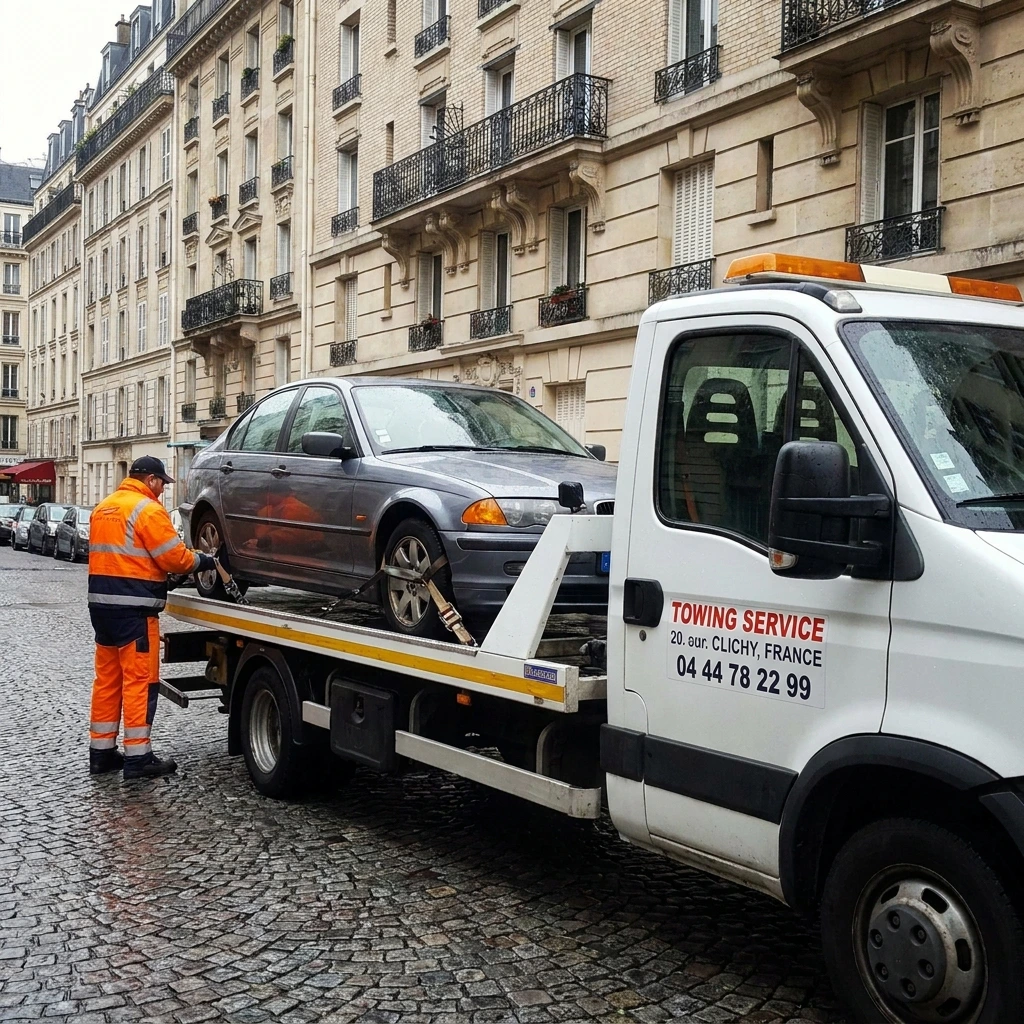 Remorquage Voiture &middot; image &agrave; la une