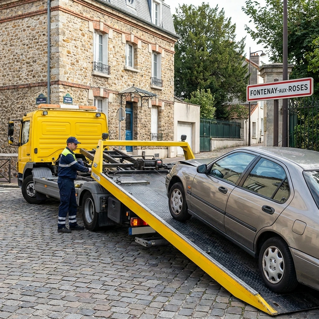 Remorquage Voiture &middot; image &agrave; la une