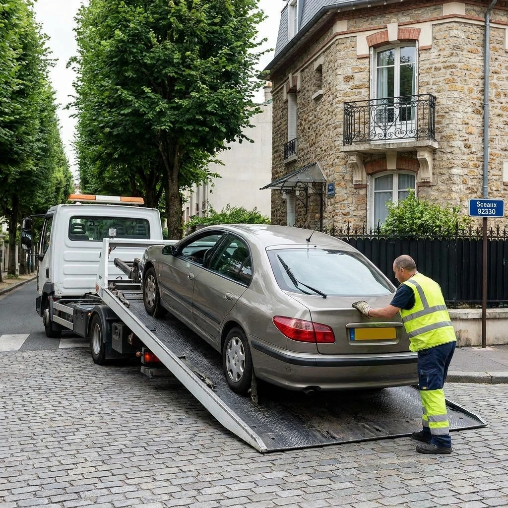 Remorquage Voiture &middot; image &agrave; la une