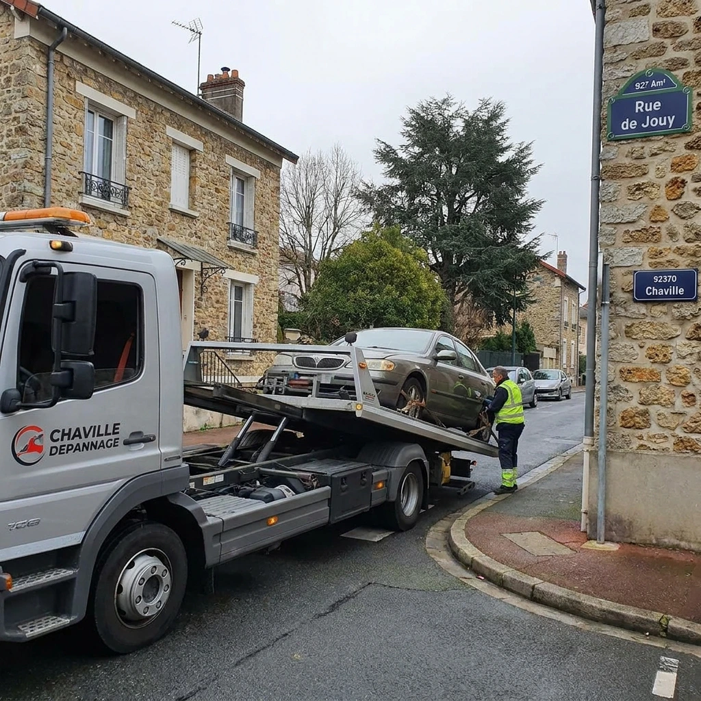 Remorquage Voiture &middot; image &agrave; la une