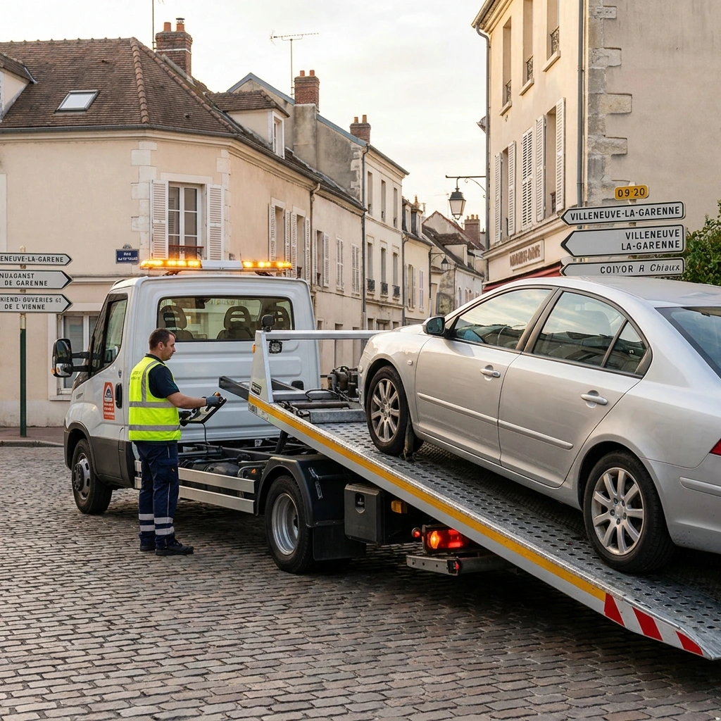 Remorquage Voiture &middot; image &agrave; la une