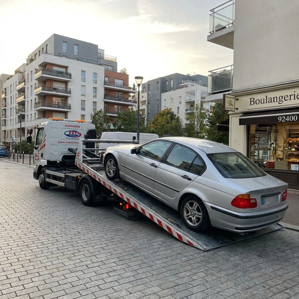Remorquage Voiture &middot; image &agrave; la une
