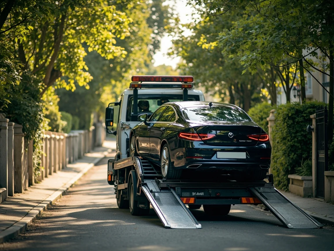 Remorquage Voiture &middot; image &agrave; la une