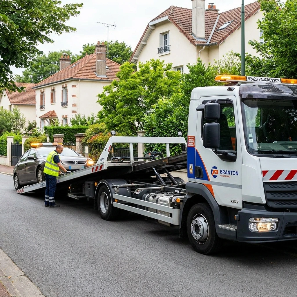 Remorquage Voiture &middot; image &agrave; la une