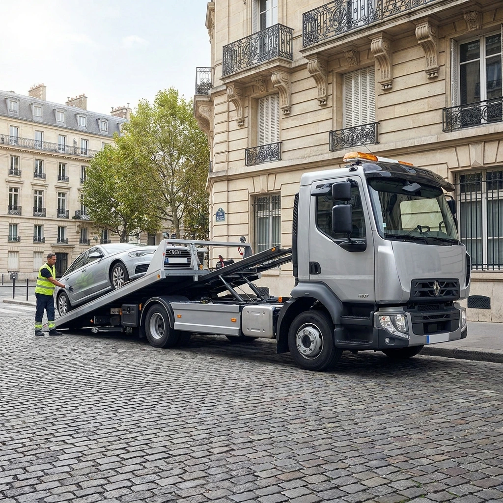 Remorquage Voiture &middot; image &agrave; la une