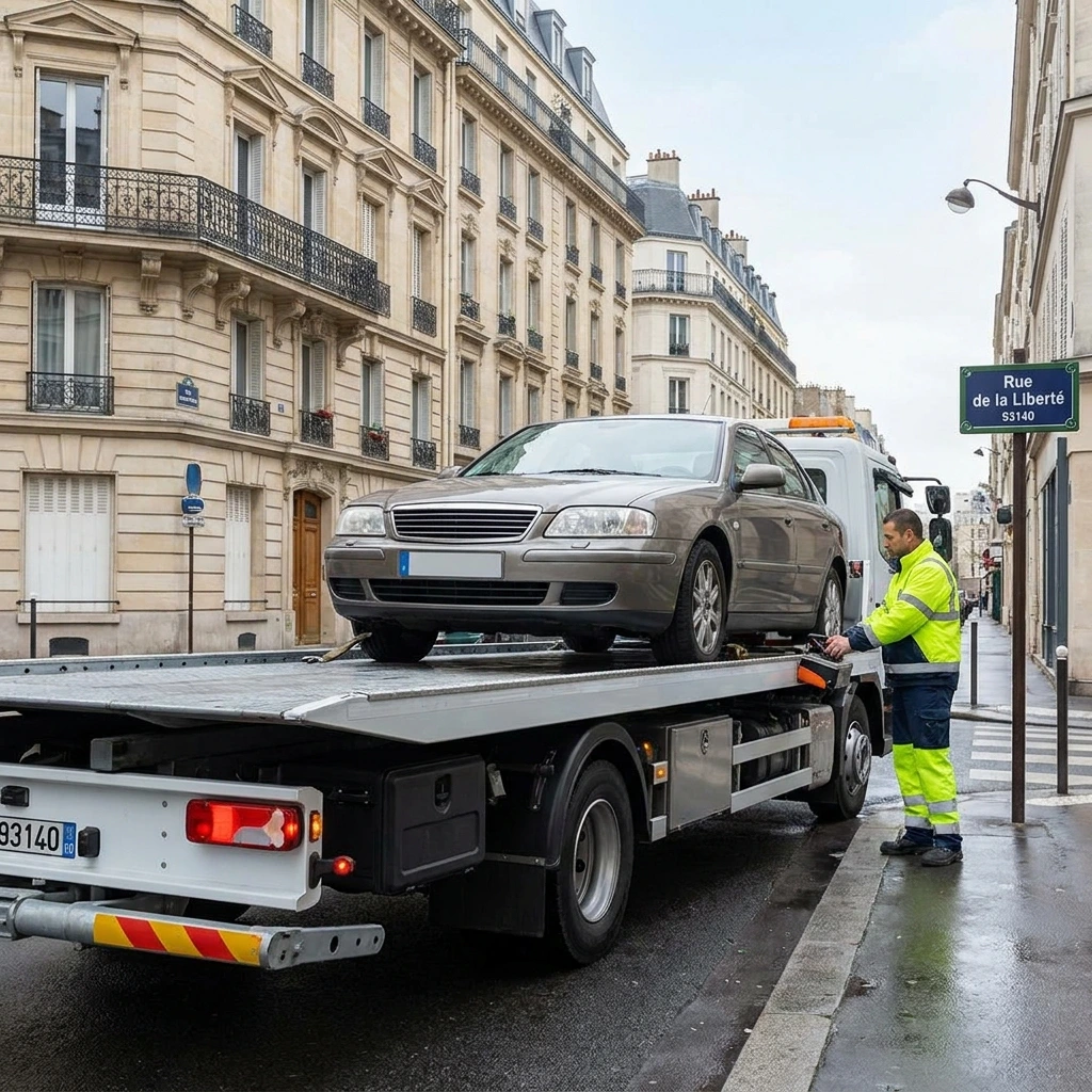 Remorquage Voiture &middot; image &agrave; la une