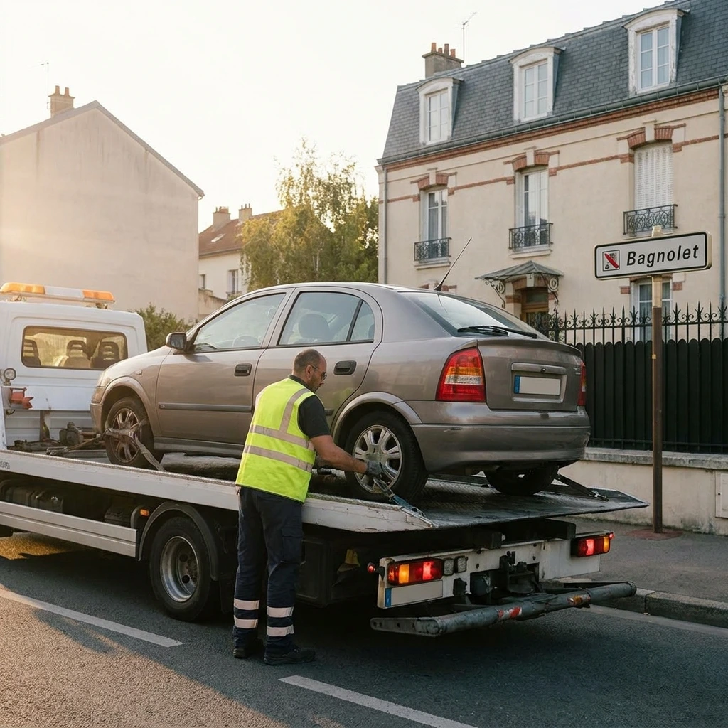 Remorquage Voiture &middot; image &agrave; la une