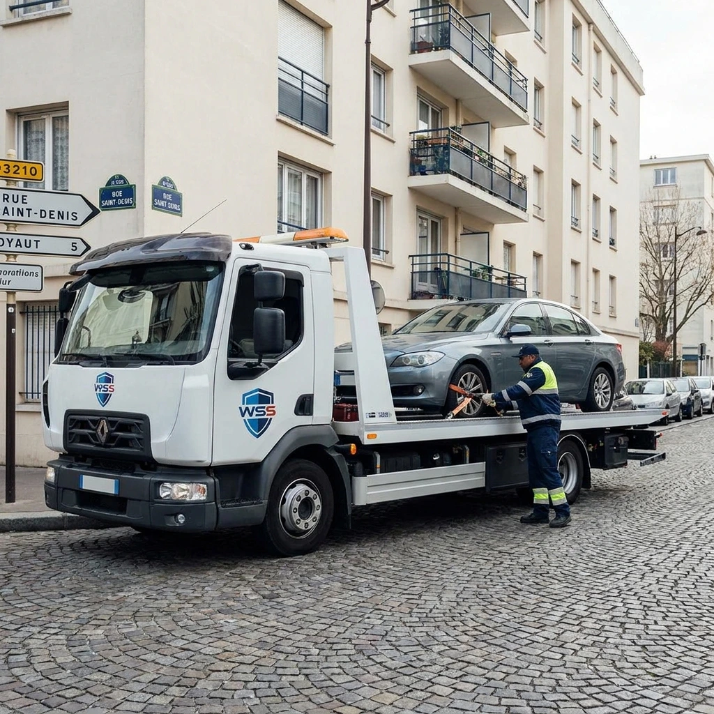 Remorquage Voiture &middot; image &agrave; la une