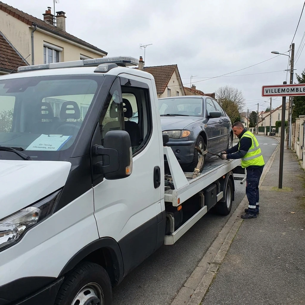 Remorquage Voiture &middot; image &agrave; la une
