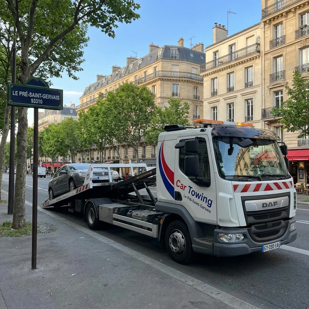 Remorquage Voiture &middot; image &agrave; la une