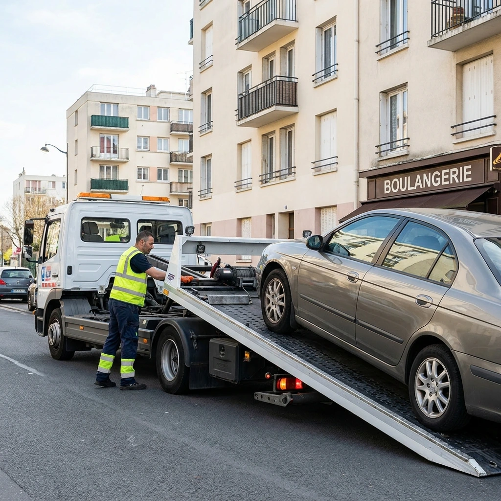 Remorquage Voiture &middot; image &agrave; la une