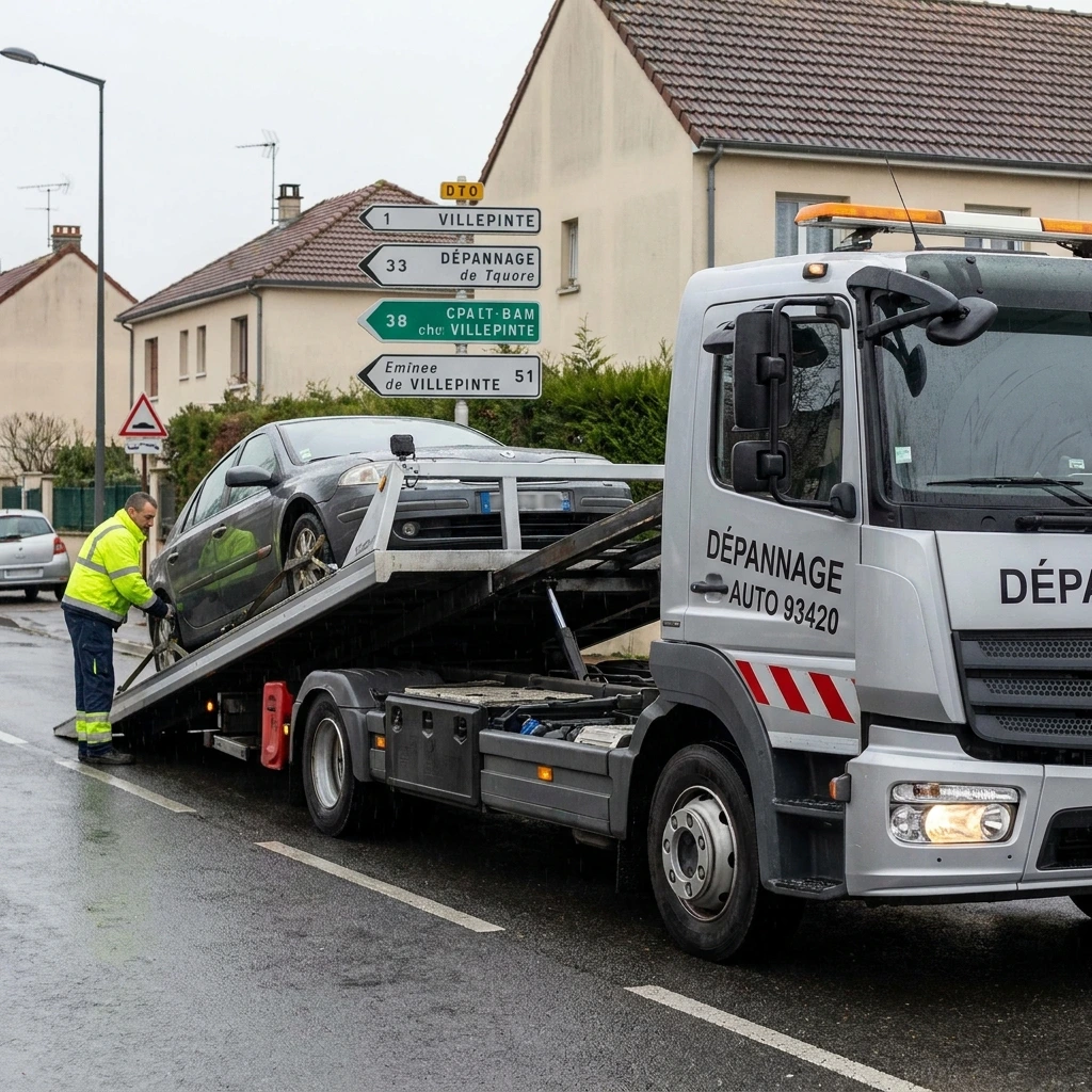 Remorquage Voiture &middot; image &agrave; la une