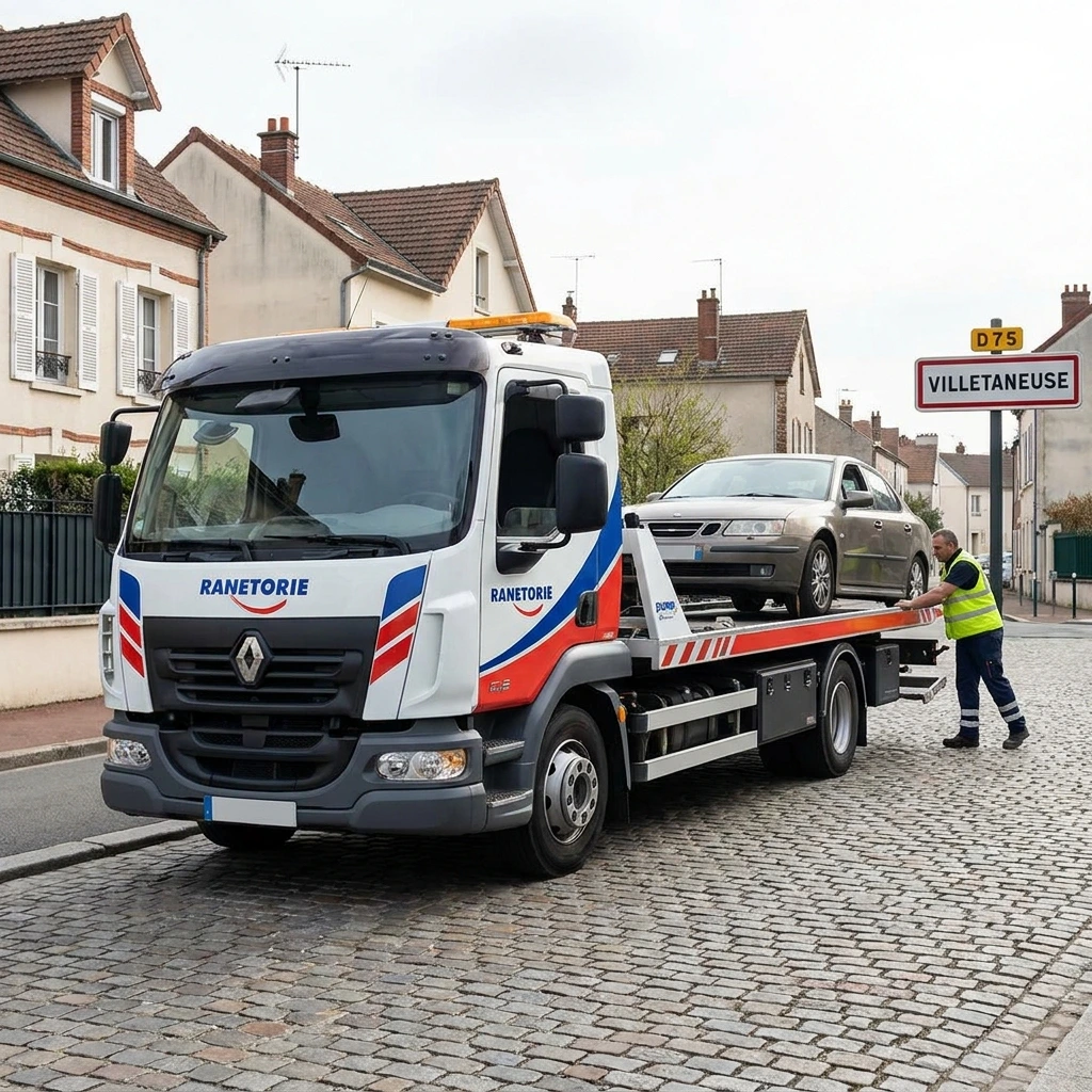 Remorquage Voiture &middot; image &agrave; la une