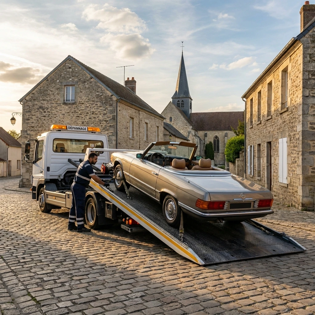Remorquage Voiture &middot; image &agrave; la une