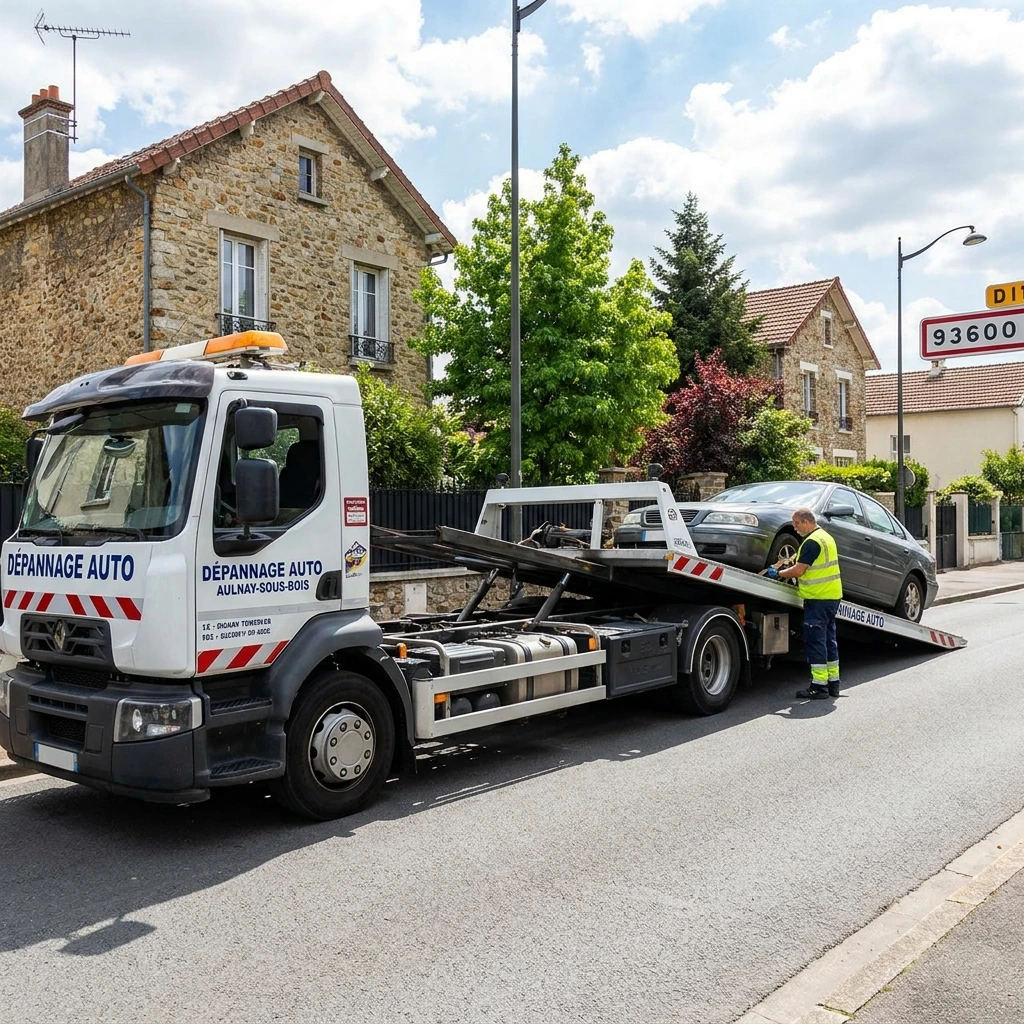 Remorquage Voiture &middot; image &agrave; la une