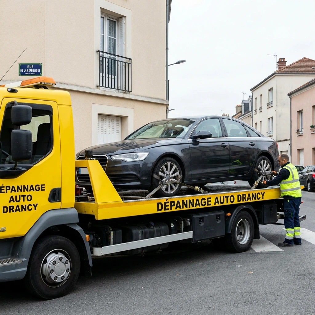 Remorquage Voiture &middot; image &agrave; la une