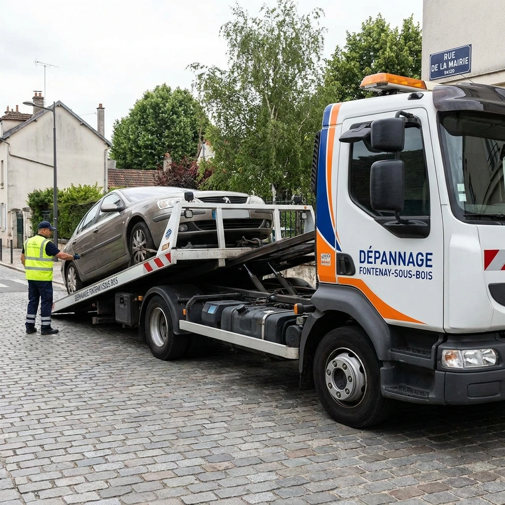 Remorquage Voiture &middot; image &agrave; la une