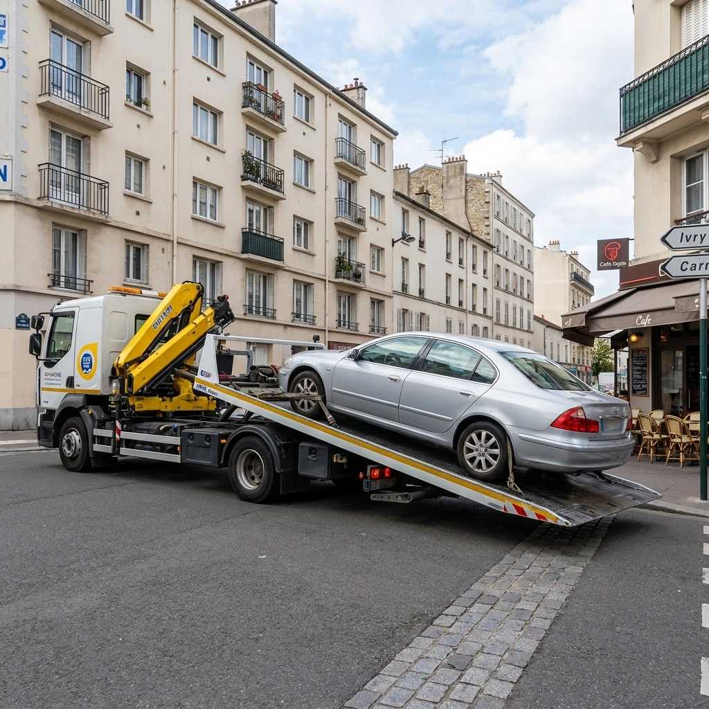 Remorquage Voiture &middot; image &agrave; la une