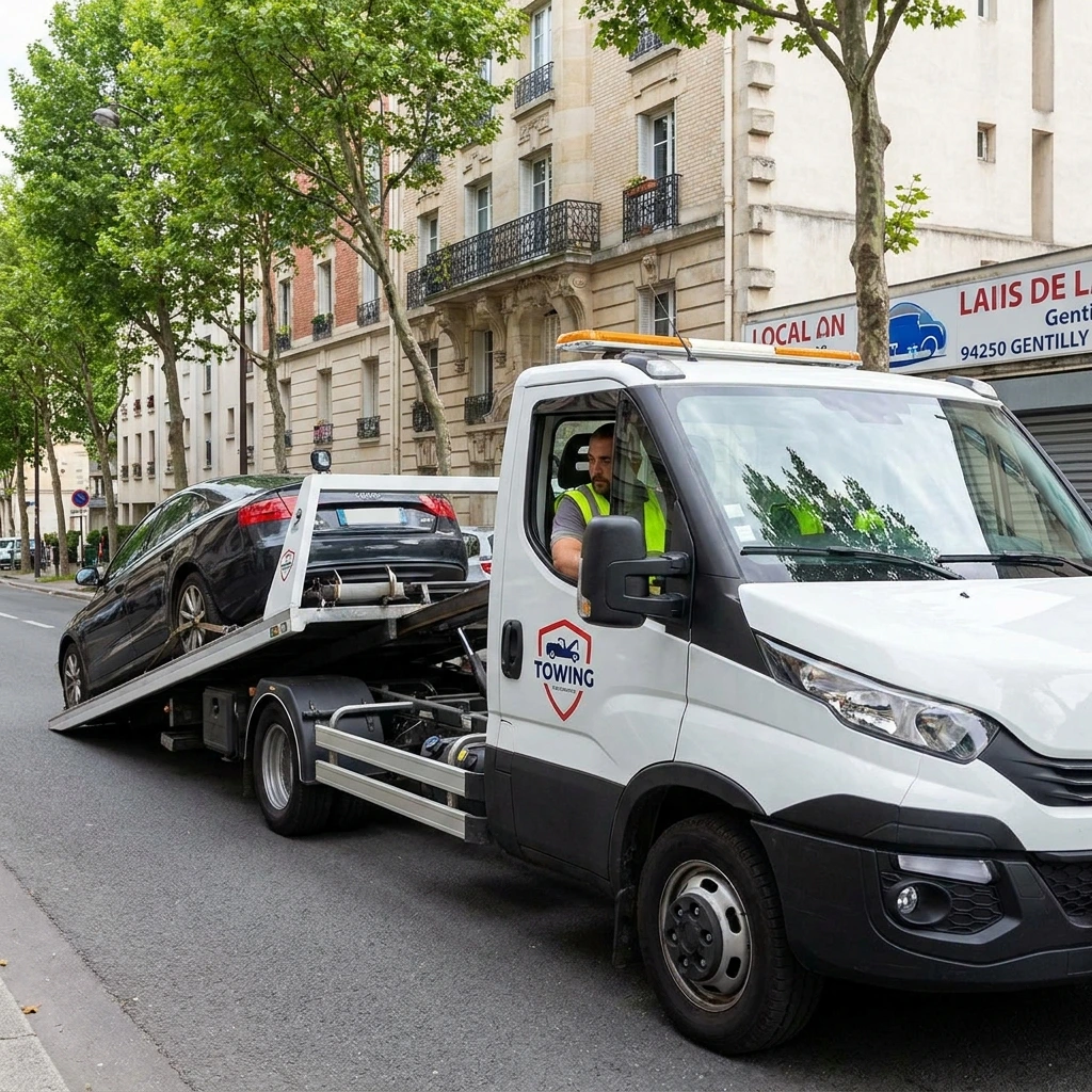 Remorquage Voiture &middot; image &agrave; la une
