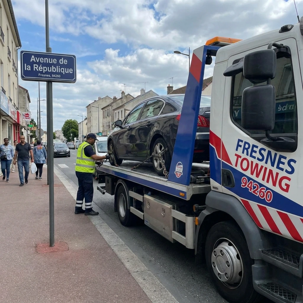 Remorquage Voiture &middot; image &agrave; la une