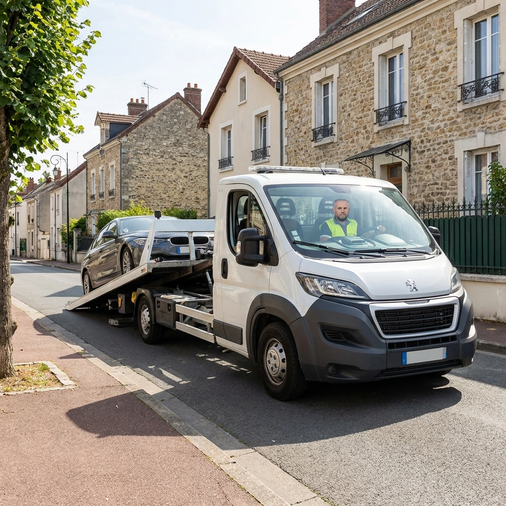 Remorquage Voiture &middot; image &agrave; la une