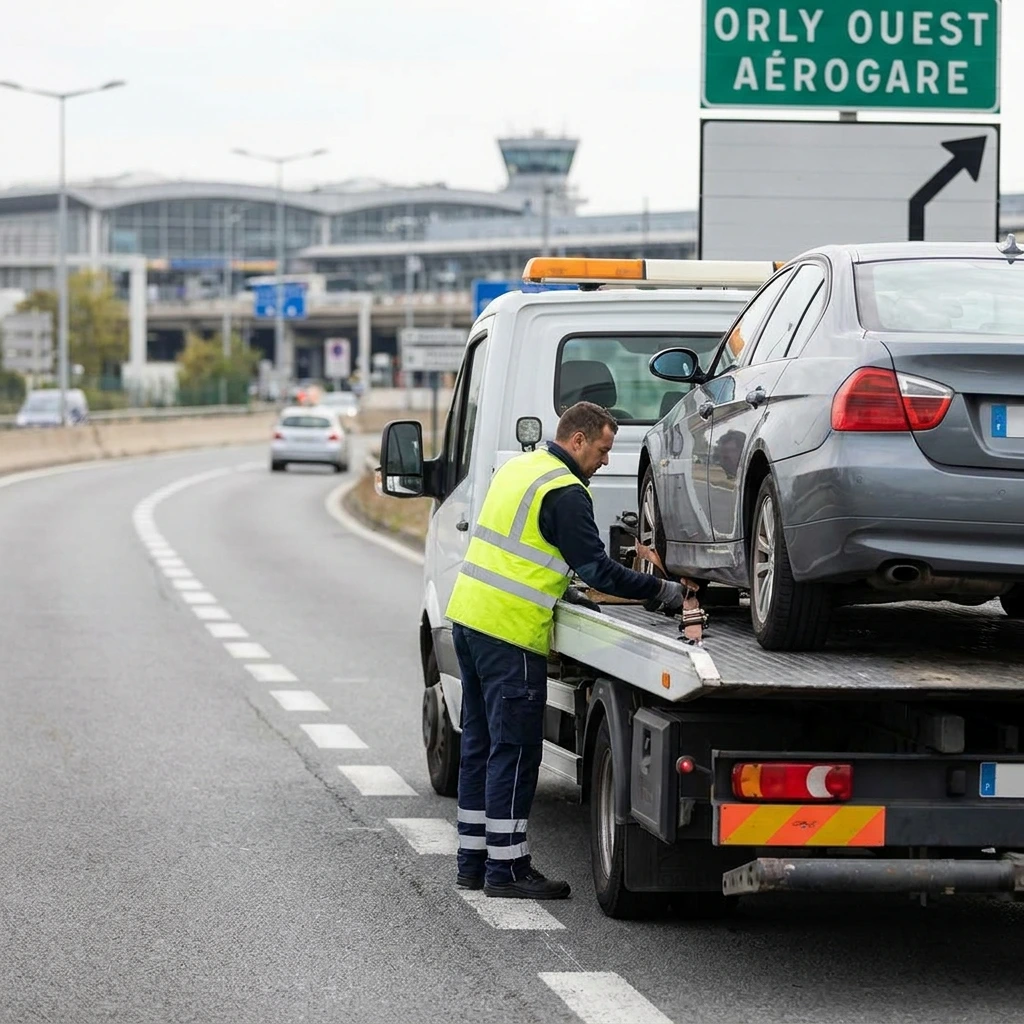 Remorquage Voiture &middot; image &agrave; la une