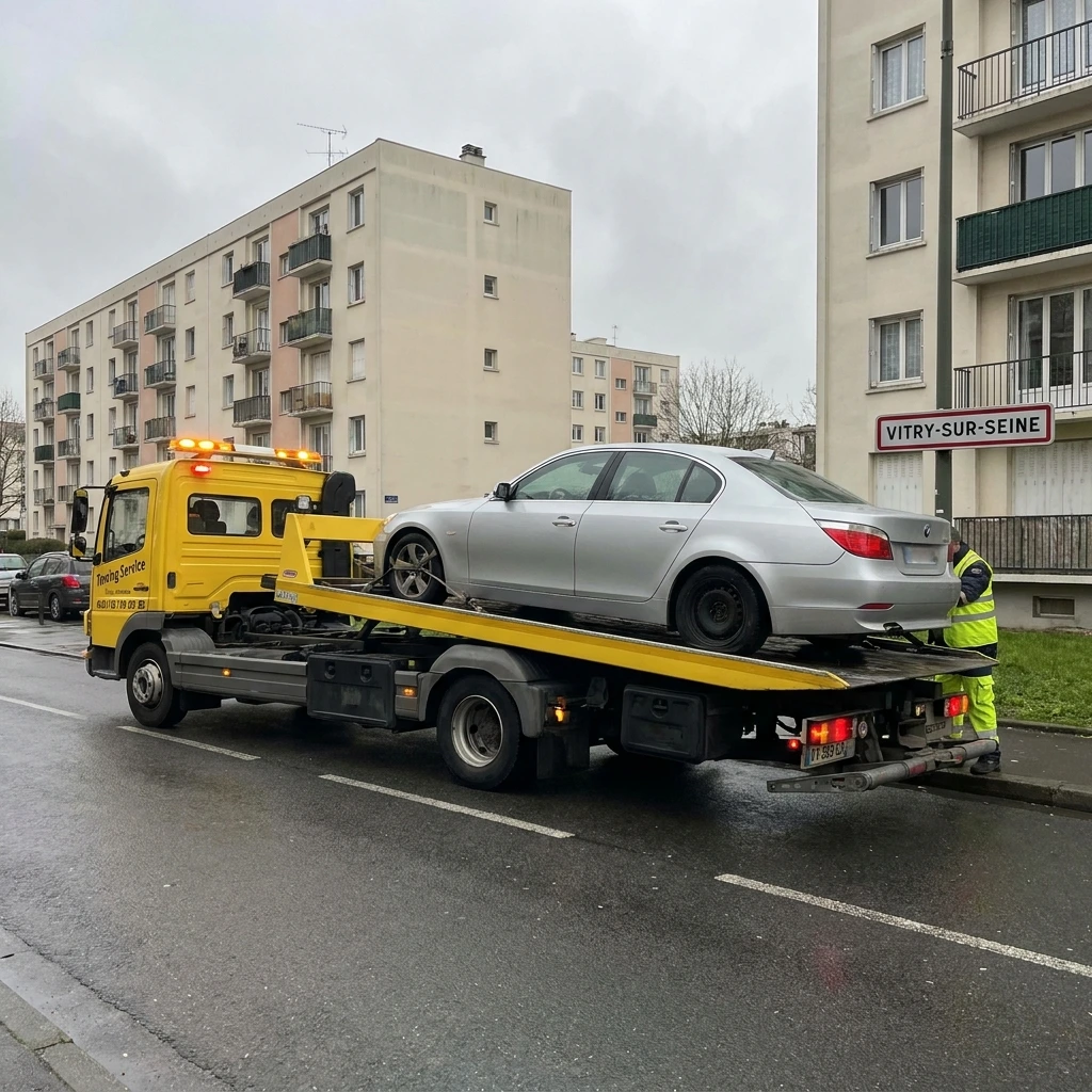 Remorquage Voiture &middot; image &agrave; la une