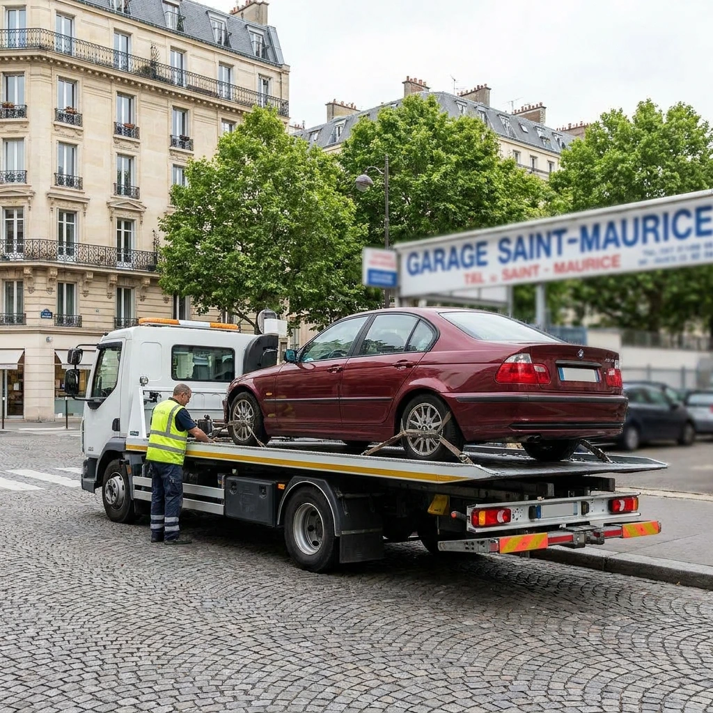 Remorquage Voiture &middot; image &agrave; la une