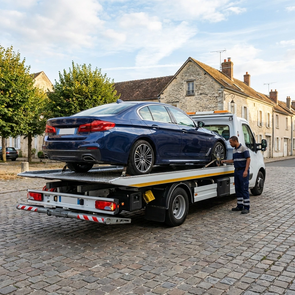 Remorquage Voiture &middot; image &agrave; la une