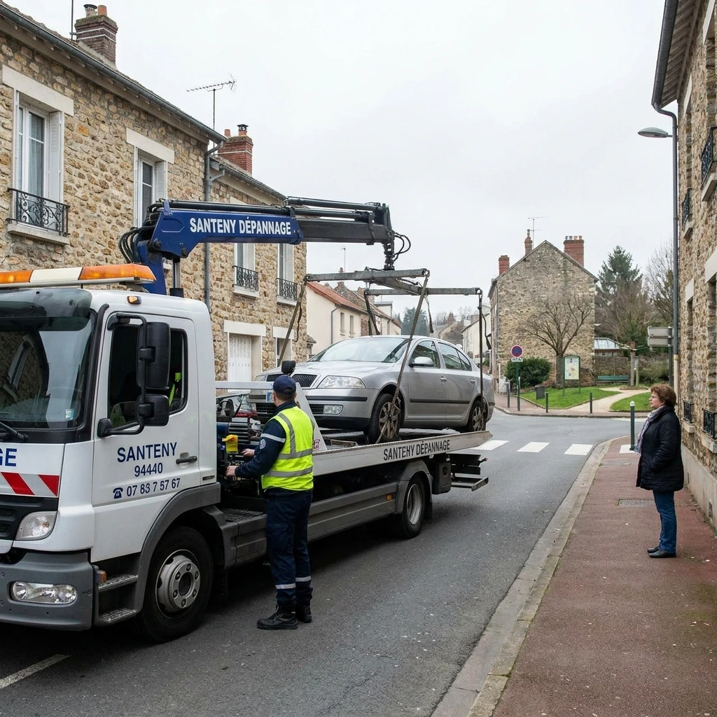 Remorquage Voiture &middot; image &agrave; la une