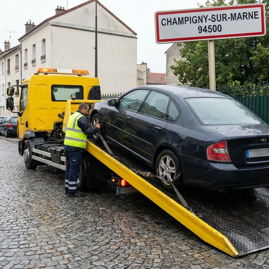 Remorquage Voiture &middot; image &agrave; la une