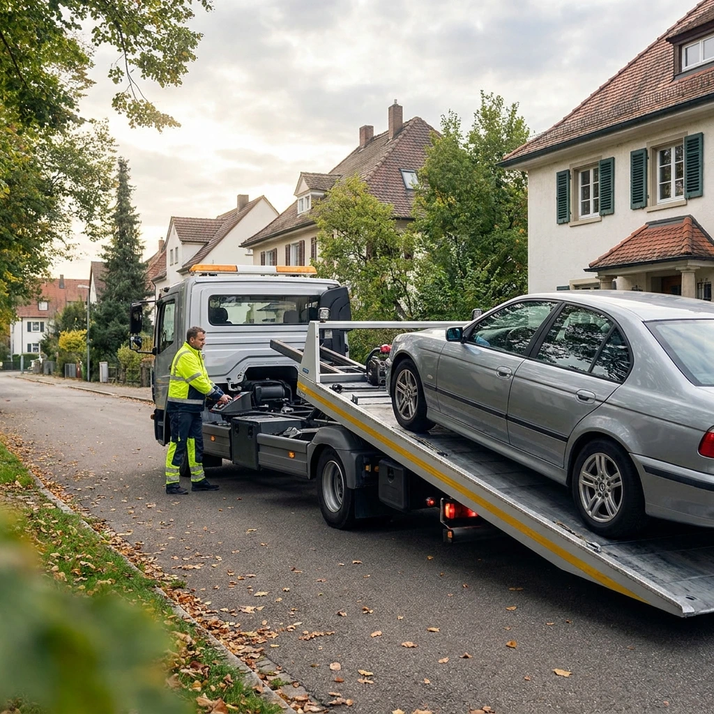 Remorquage Voiture &middot; image &agrave; la une