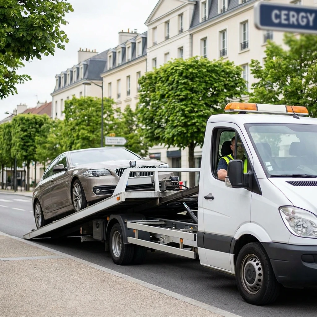 Remorquage Voiture &middot; image &agrave; la une