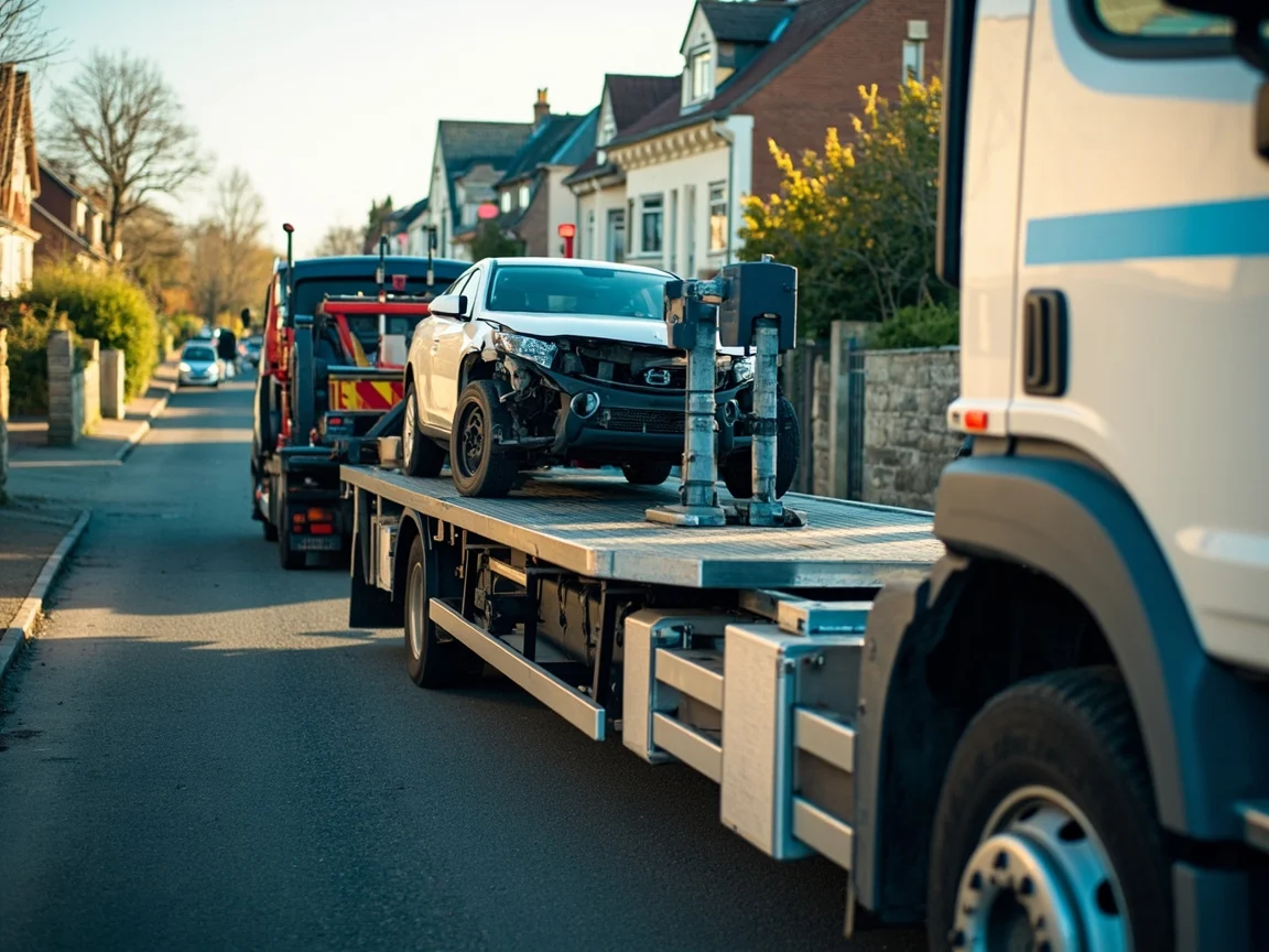 Remorquage Voiture &middot; image &agrave; la une