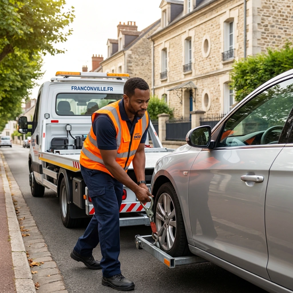 Remorquage Voiture &middot; image &agrave; la une