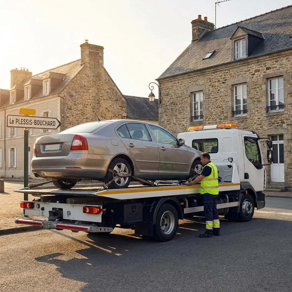 Remorquage Voiture &middot; image &agrave; la une